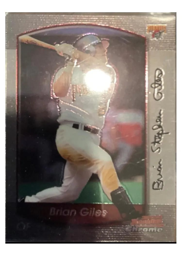 2000 Bowman Chrome Brian Giles #8 card