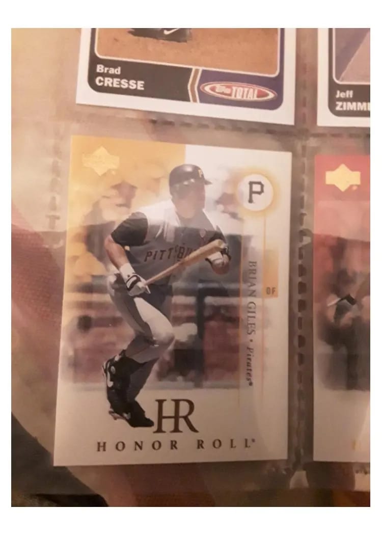2003 Upper Deck Honor Roll Brian Giles #108 card