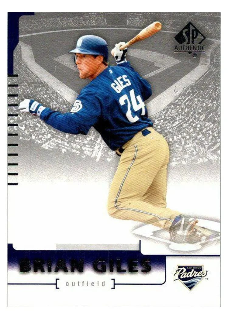 2004 SP Authentic Brian Giles #42 card