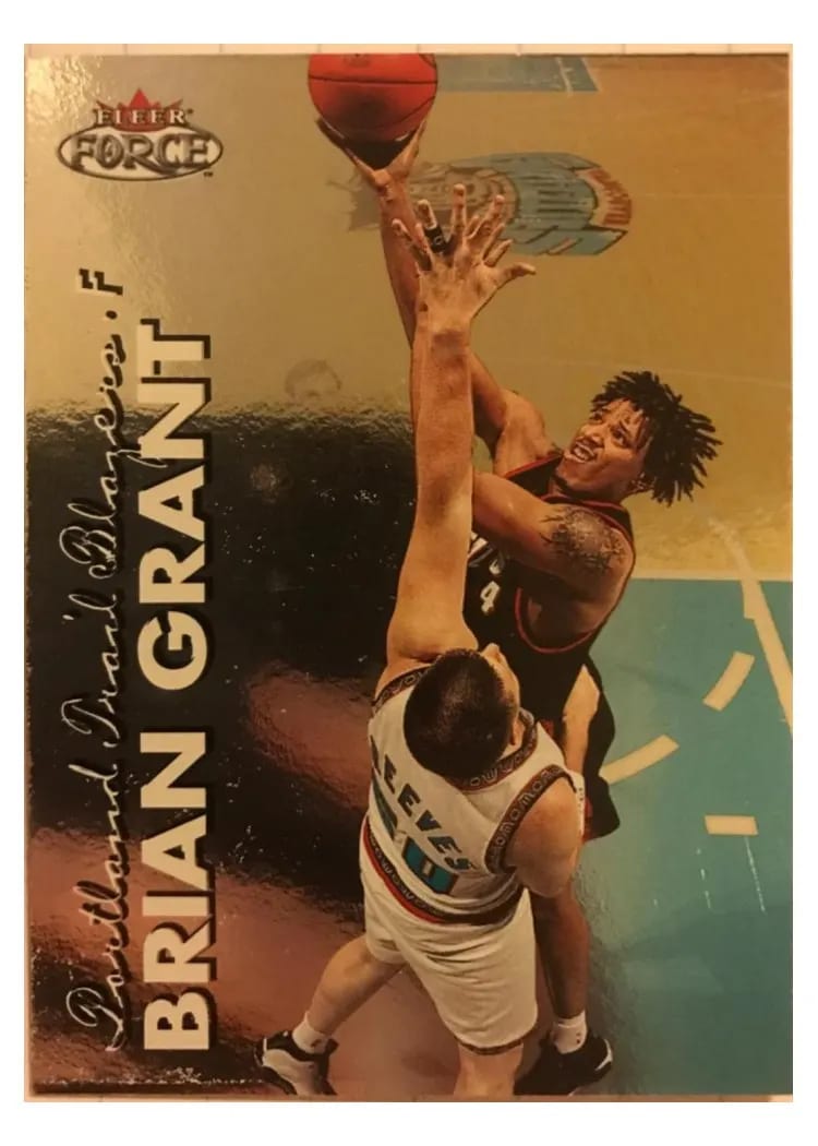 1999 Fleer Force Brian Grant #27 card