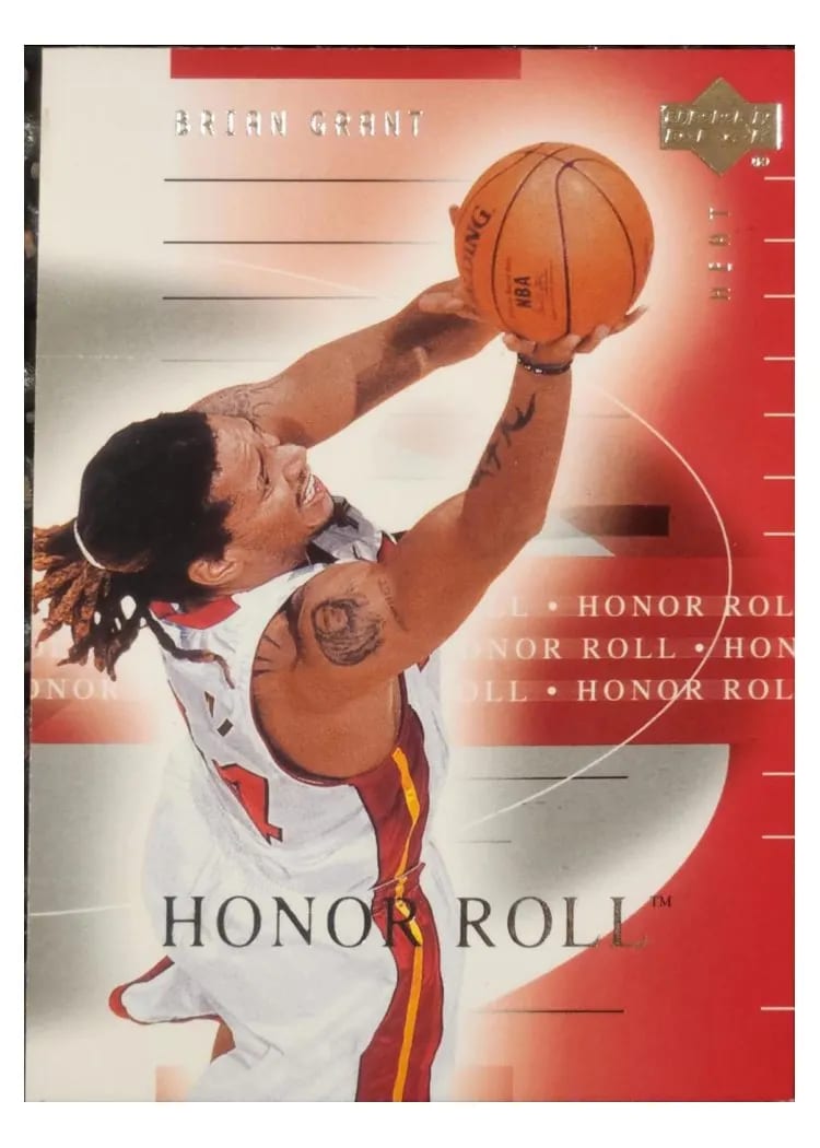 2002 Upper Deck Honor Roll Brian Grant #47 card