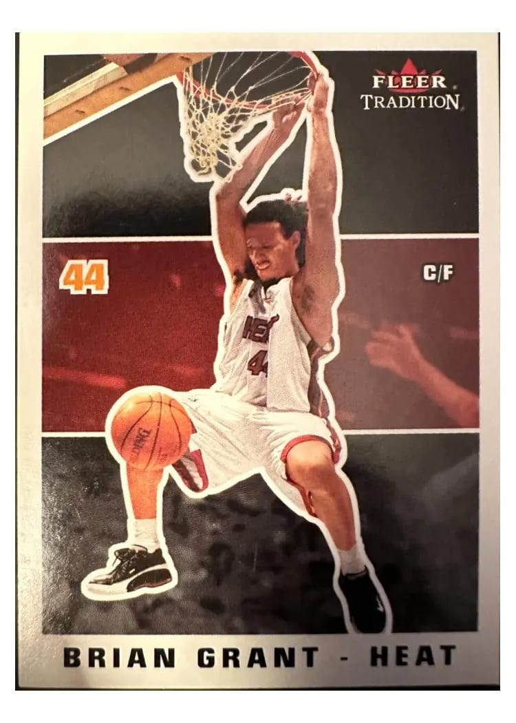 2003 Fleer Tradition Brian Grant #66 card
