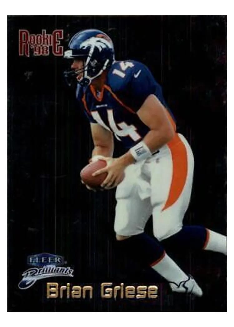 1998 Fleer Brilliants Brian Griese #131 card