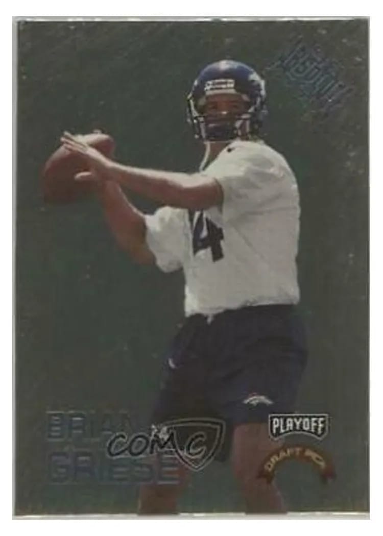 1998 Playoff Absolute Draft Picks Brian Griese #33 card