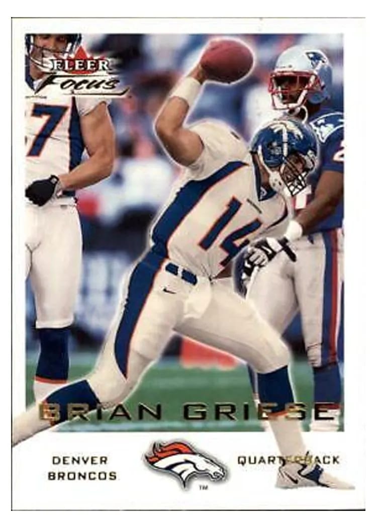 2000 Fleer Focus Brian Griese #5 card