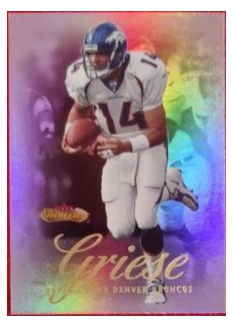 2000 Fleer Showcase Brian Griese #59 card