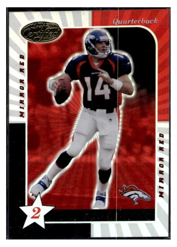 2000 Leaf Certified Brian Griese #114 card
