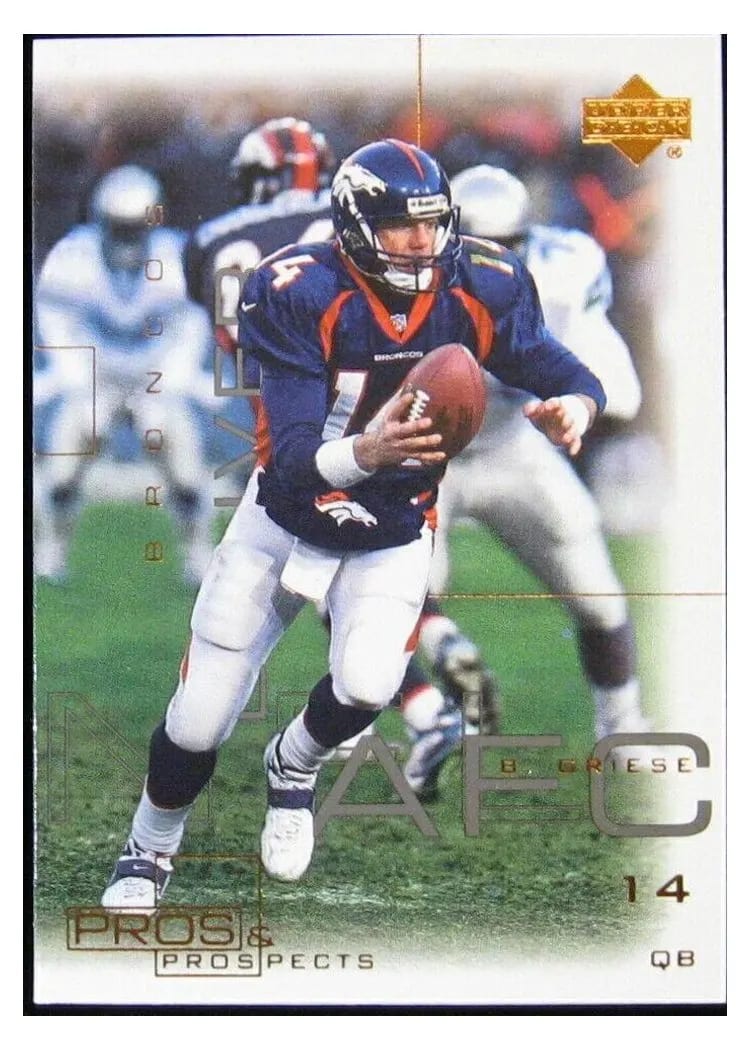 2000 Upper Deck Pros & Prospects Brian Griese #26 card