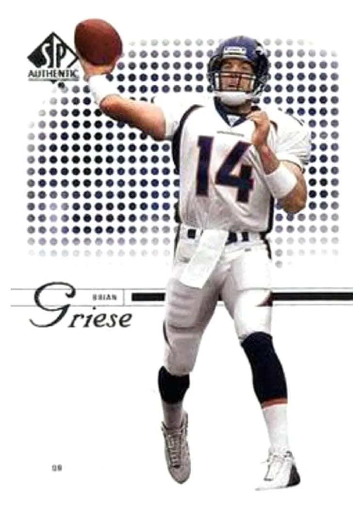 2002 SP Authentic Brian Griese #46 card