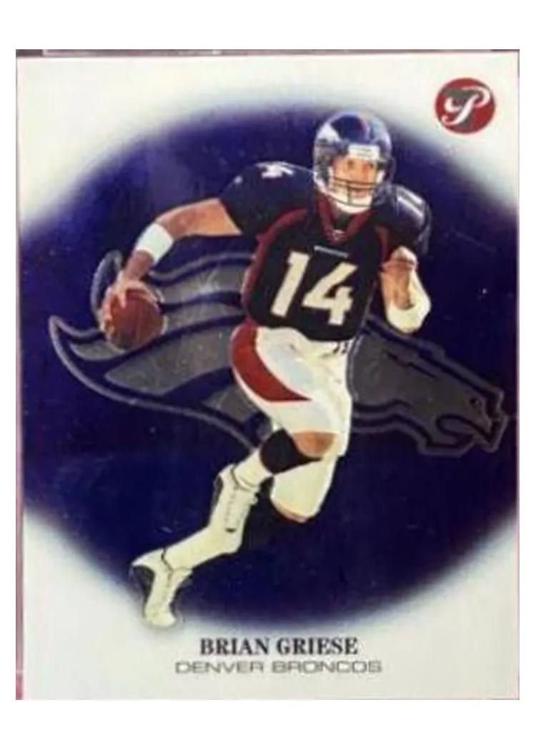 2002 Topps Pristine Brian Griese #12 card