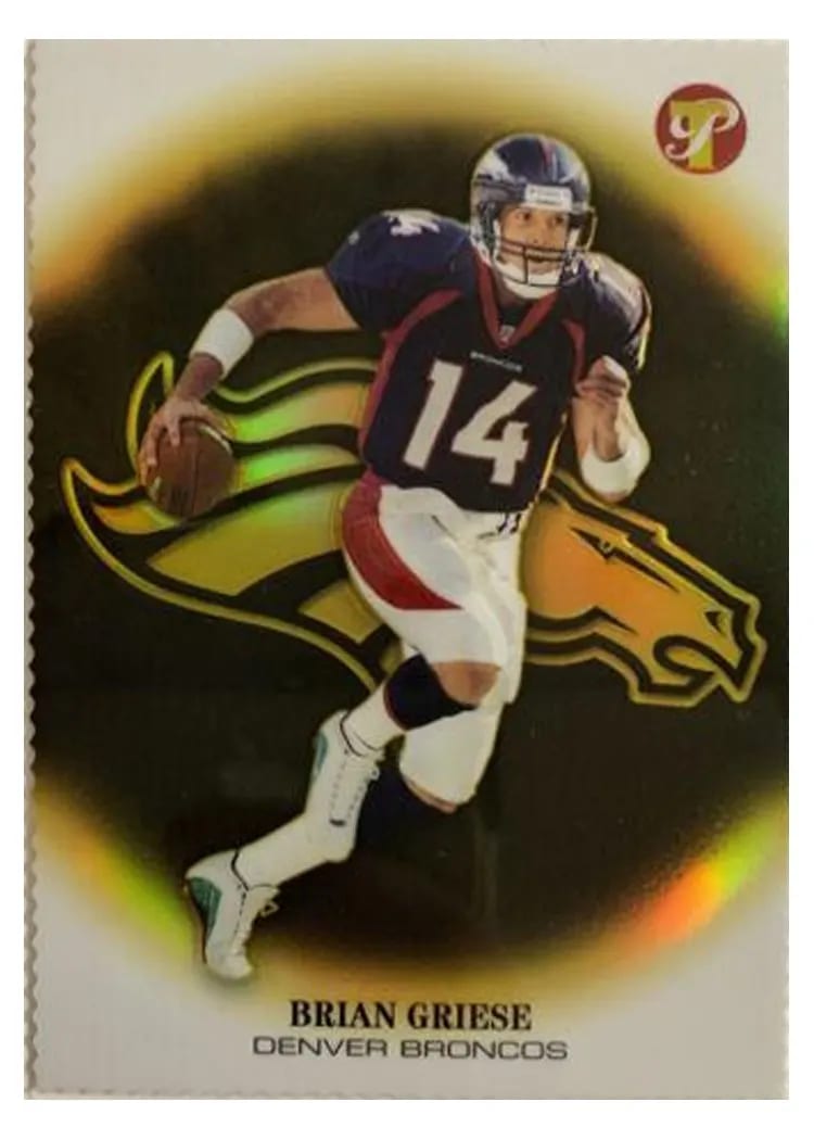 2002 Topps Pristine Brian Griese #12 card