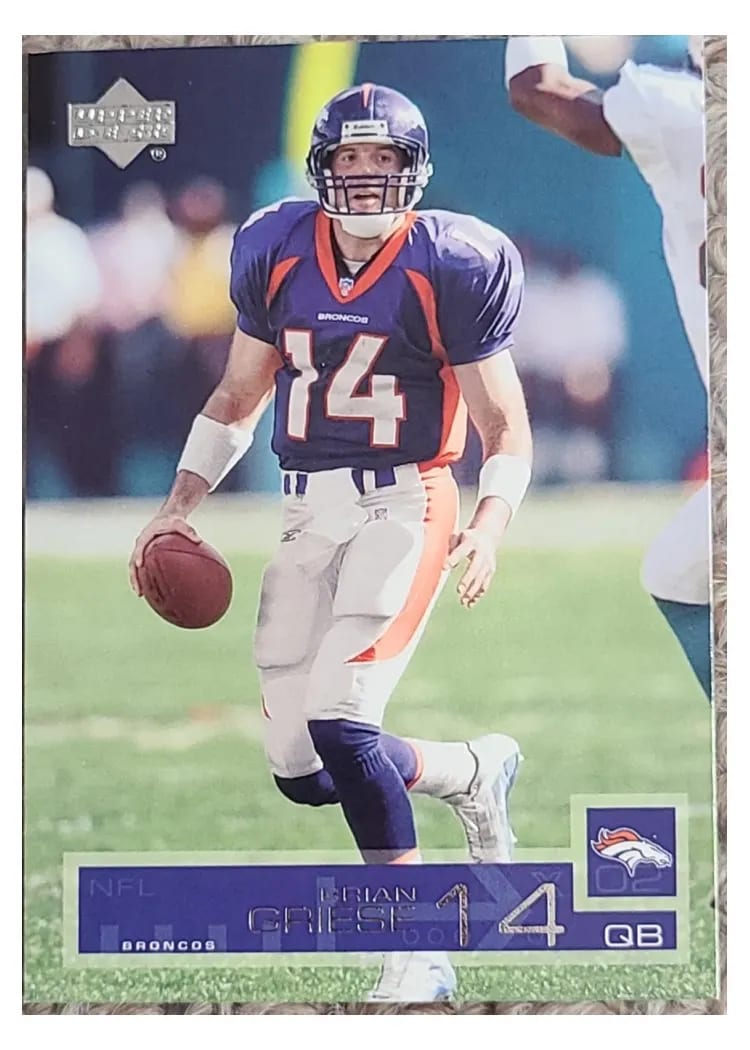 2002 Upper Deck Brian Griese #52 card