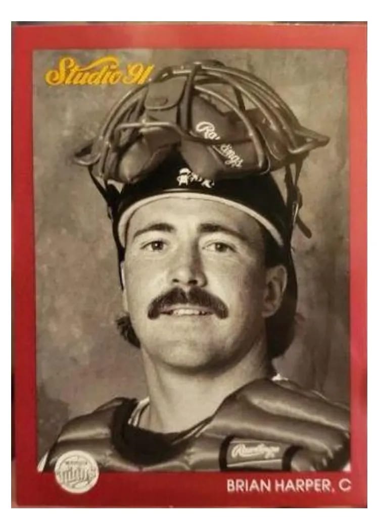 1991 Studio Brian Harper #86 card