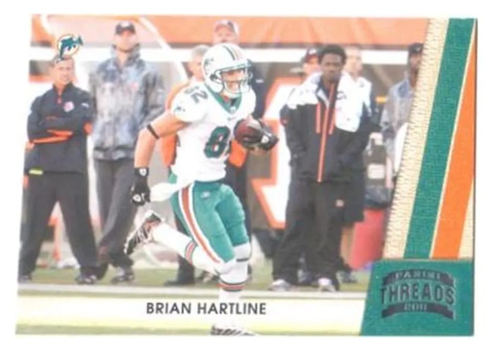 2011 Panini Threads Brian Hartline #78 card