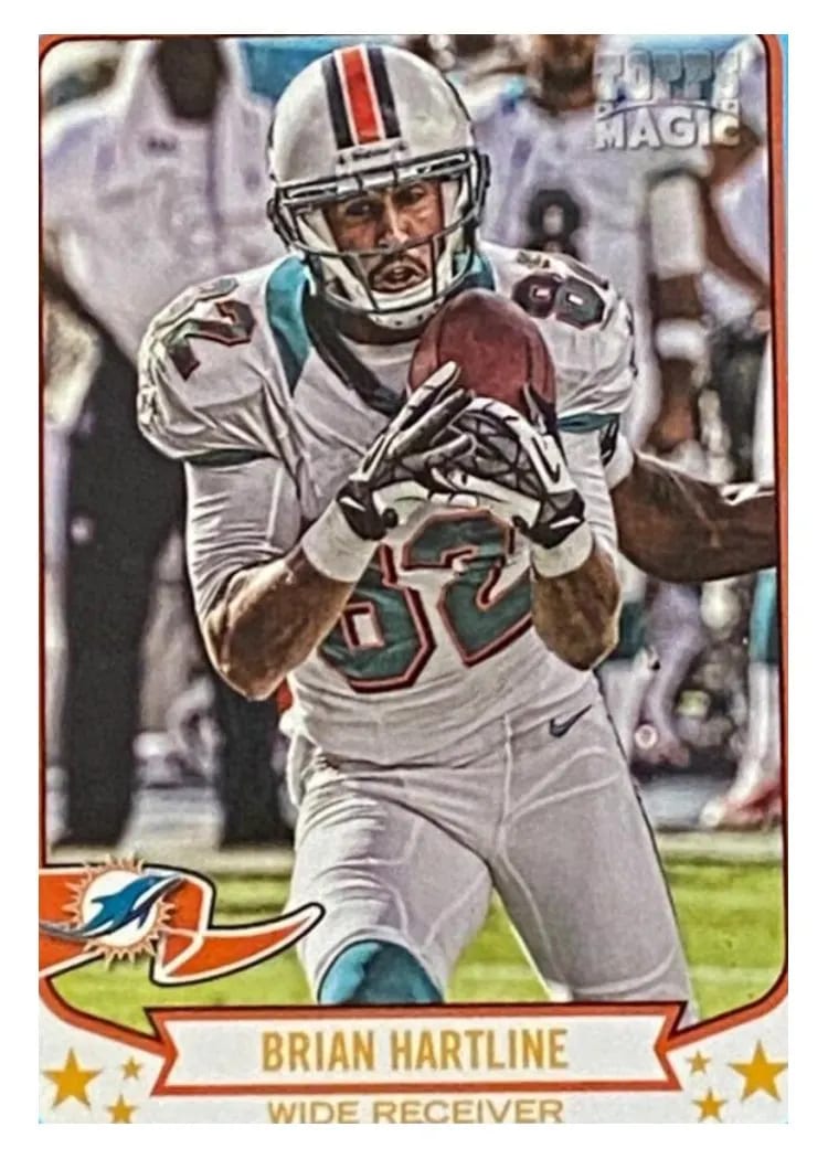 2013 Topps Magic Brian Hartline #3 card