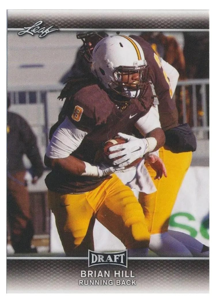 2017 Leaf Draft Brian Hill #6 card