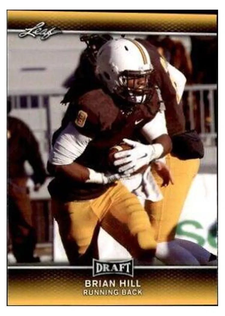 2017 Leaf Draft Brian Hill #6 card