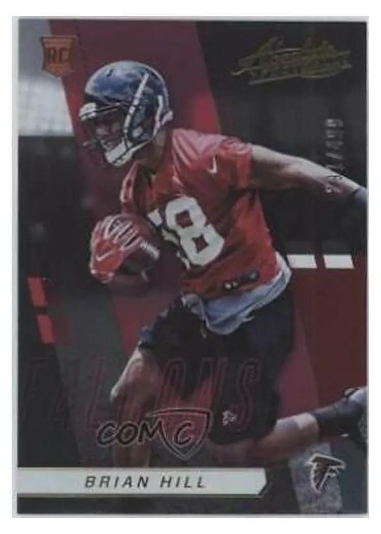 2017 Panini Absolute Brian Hill #151 card