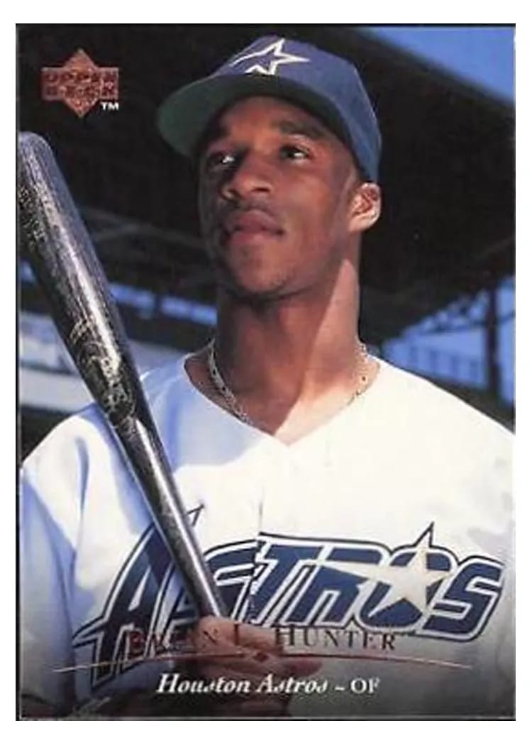 1995 Upper Deck Brian Hunter #27 card