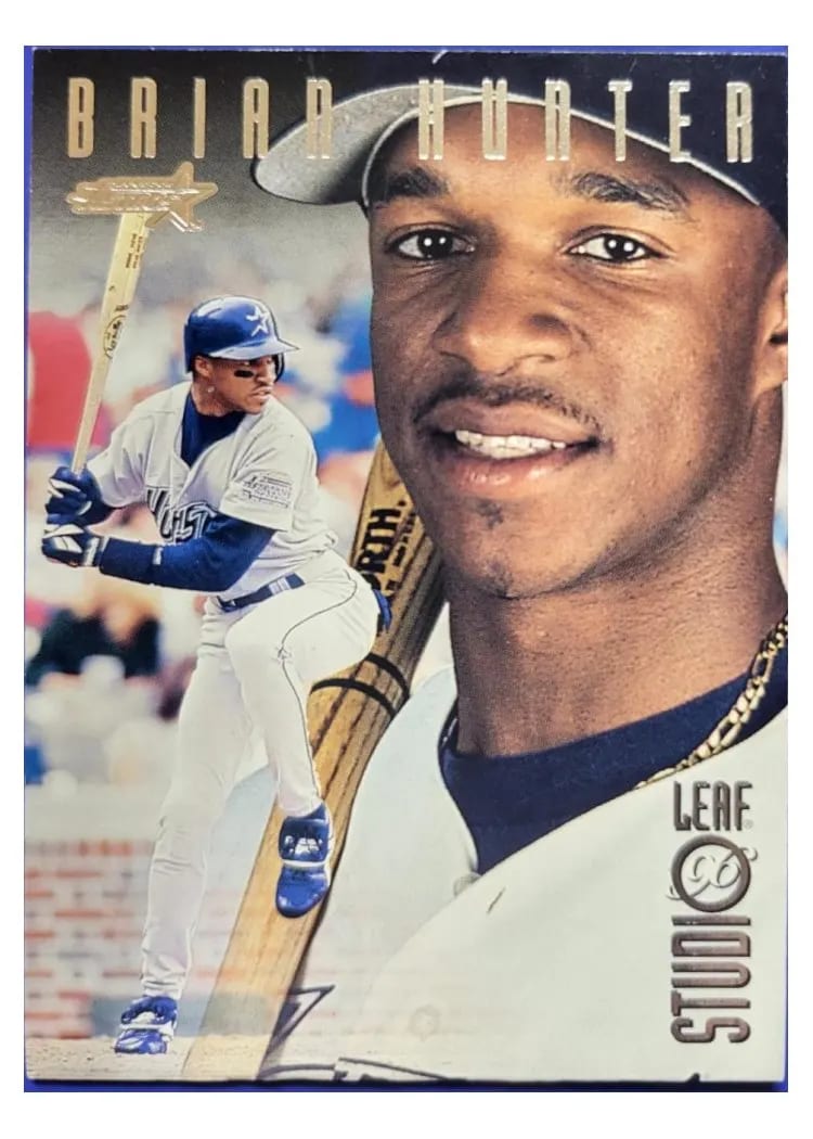 1996 Studio BRIAN HUNTER #81 card