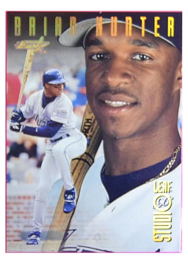 1996 Studio BRIAN HUNTER #81 card