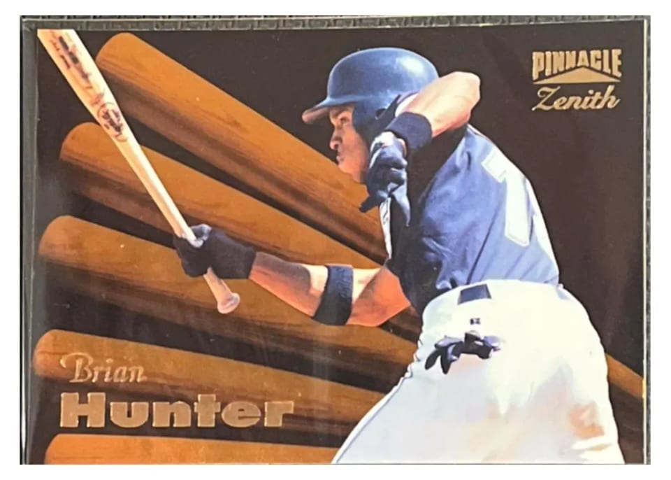 1996 Zenith Brian Hunter #64 card