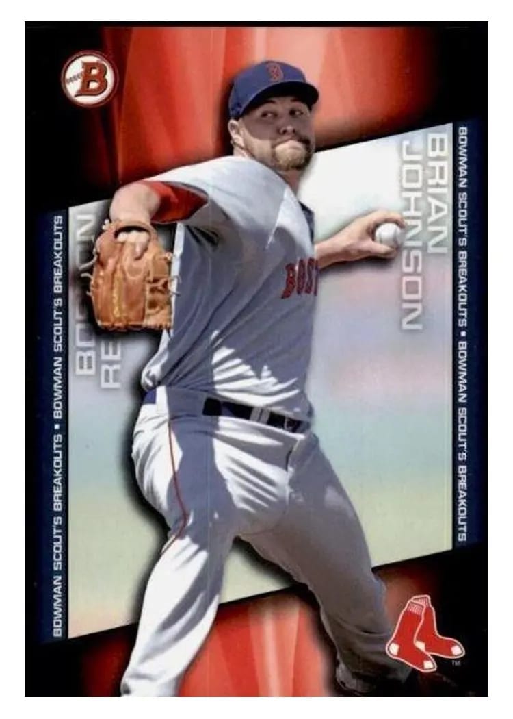 2014 Bowman Draft Picks Brian Johnson #BSB-BJ card