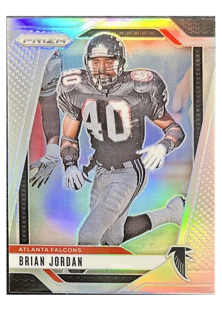 2024 Panini Prizm Base Set Brian Jordan Silver #17 card
