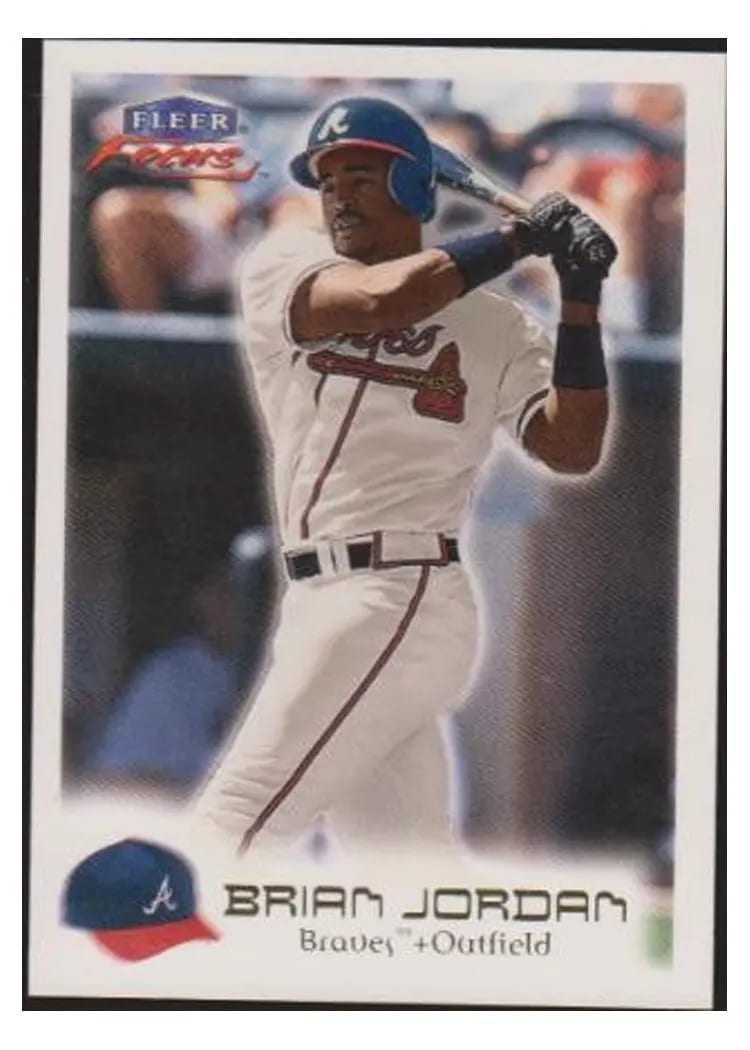 2000 Fleer Focus Brian Jordon #73 card