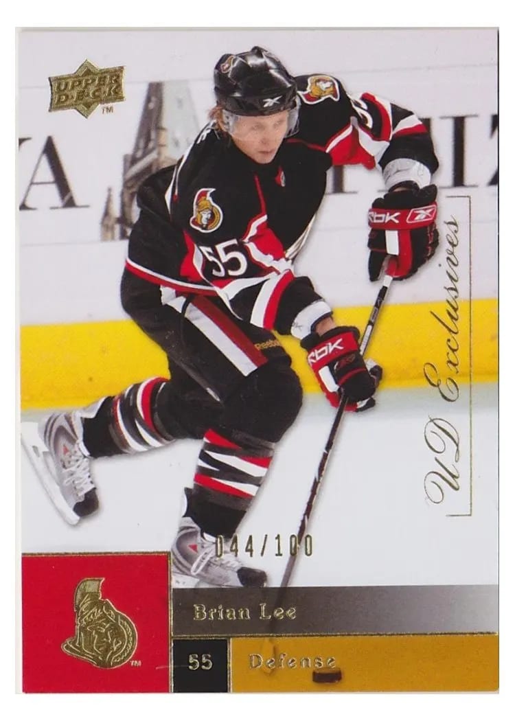 2009 Upper Deck Brian Lee UD Exclusives #28 card