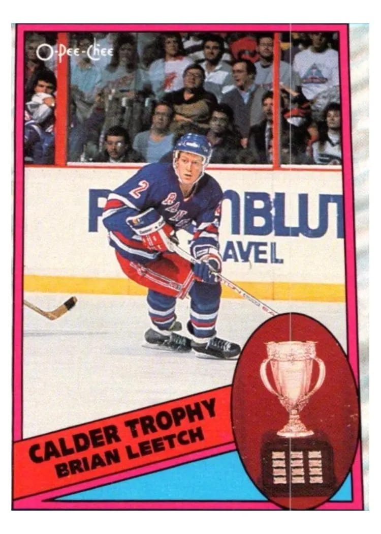 1989 O-Pee-Chee Brian Leetch #321 card