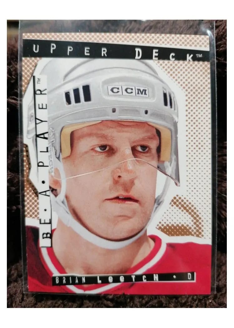 1994 Upper Deck Be A Player Brian Leetch #R46 card
