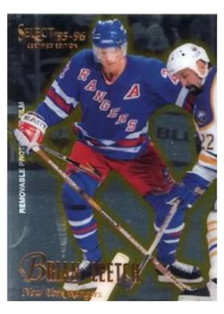 1995 Select Certified Brian Leetch #27 card