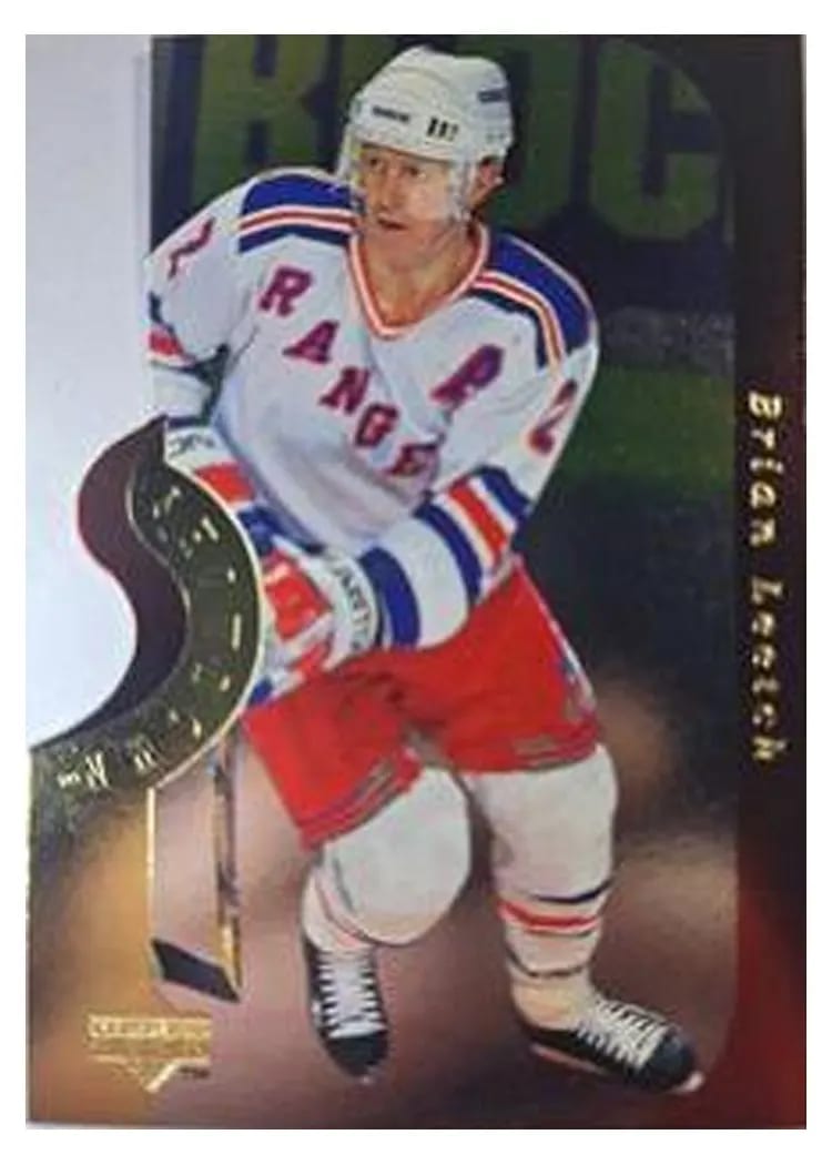 1996 Upper Deck Superstar Showdown Brian Leetch #SS7B card