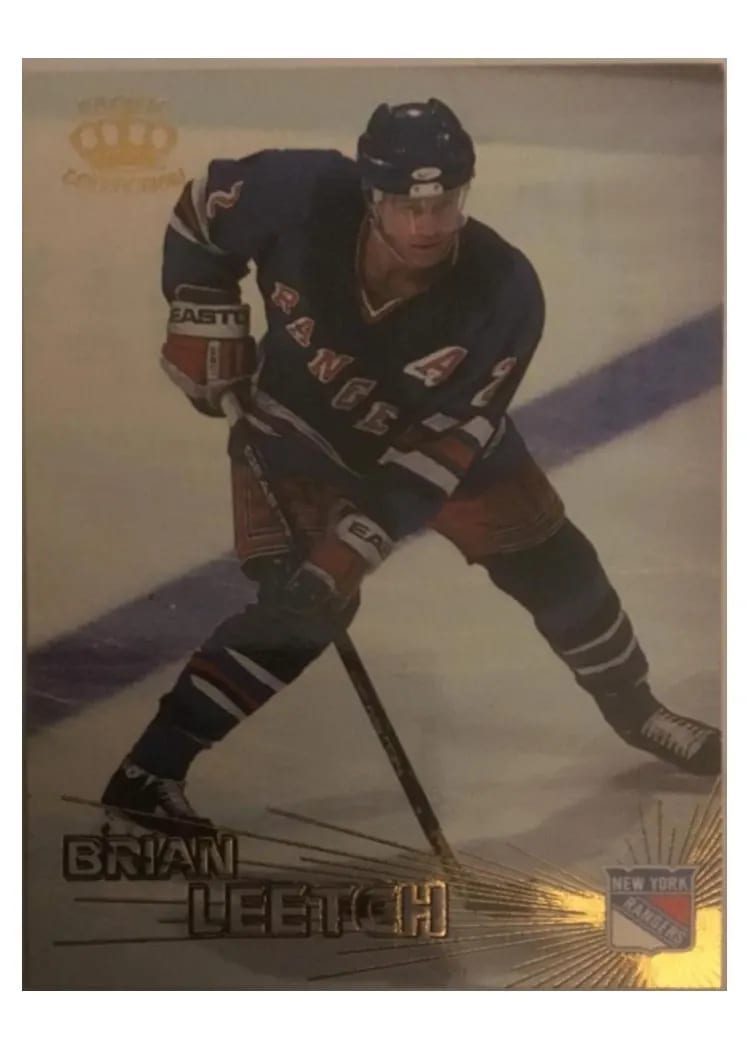 1997 Pacific Crown Brian Leetch #2 card