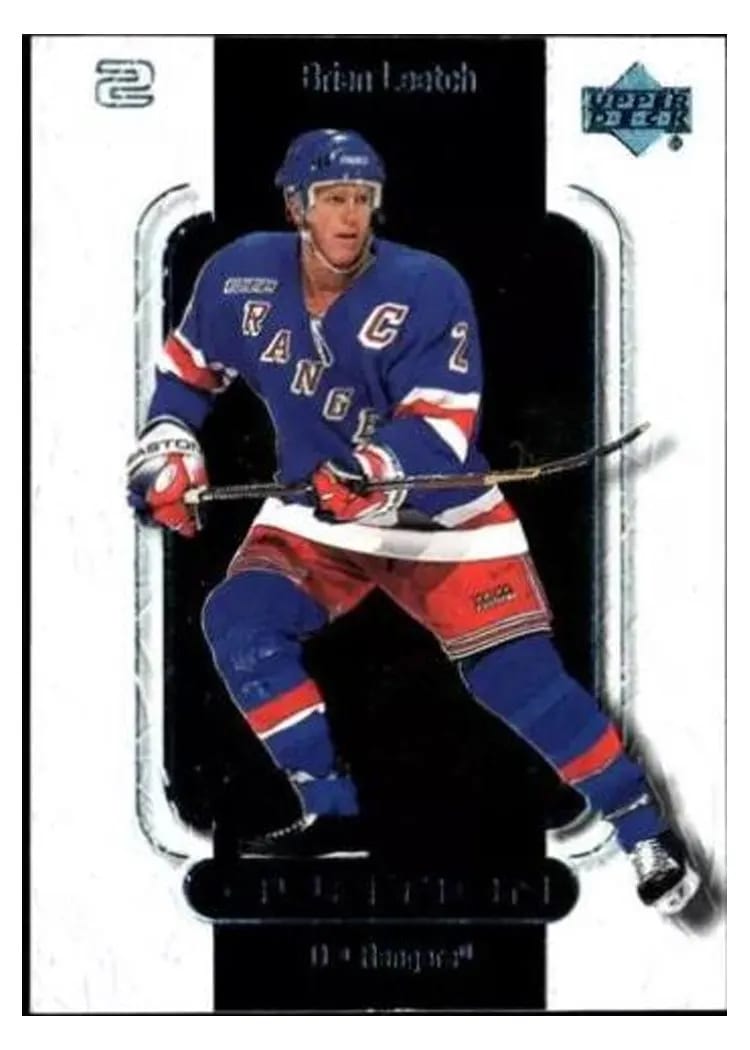 1999 Upper Deck Ovation Brian Leetch #38 card