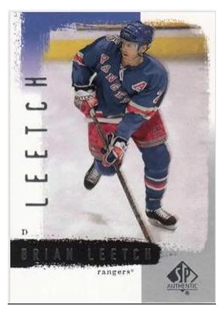 2000 SP Authentic Brian Leetch #57 card