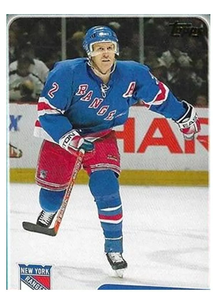 2003 Topps Brian Leetch #60 card