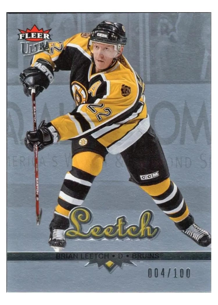 2005 Ultra Brian Leetch #19 card