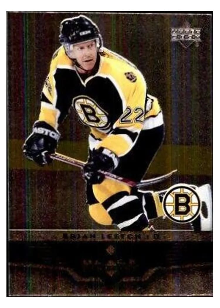 2005 Upper Deck Black Diamond Brian Leetch #78 card