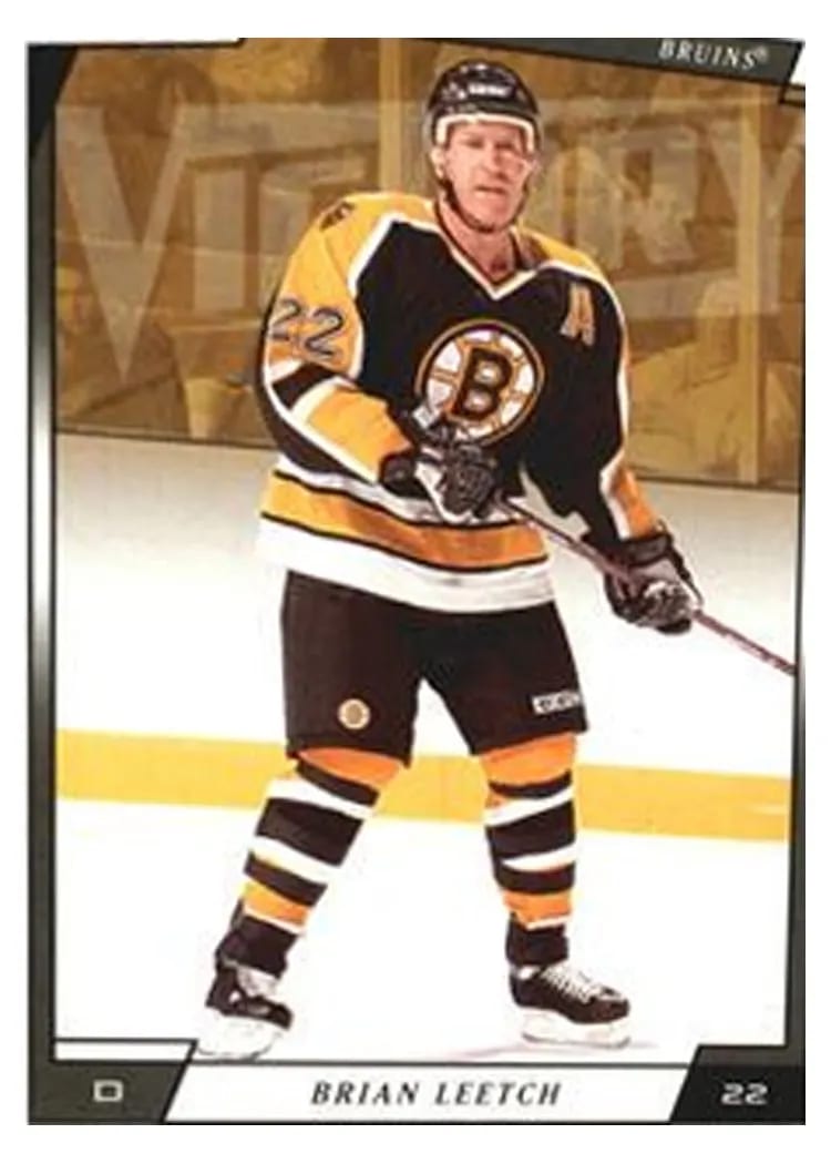 2006 Upper Deck Victory Brian Leetch #14 card