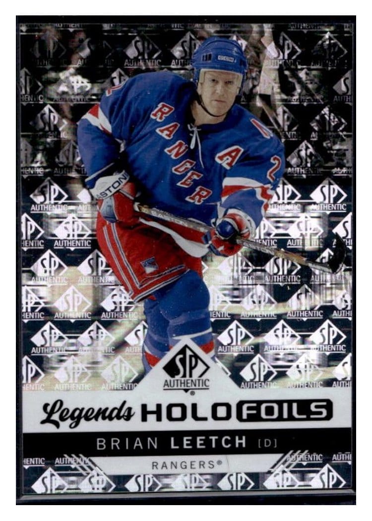 2024-25 SP Authentic Holofoil Legends Brian Leetch #HFL-3 card