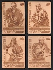 2024-25 Upper Deck Engrained Icons Carved in Time Brian Leetch #CT-BL