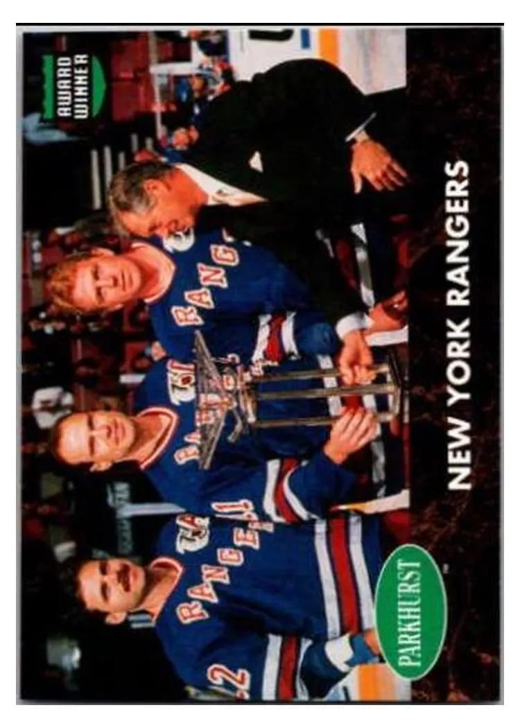 1991 Parkhurst Phc Brian Leetch/Mark Messier #PHC8 card
