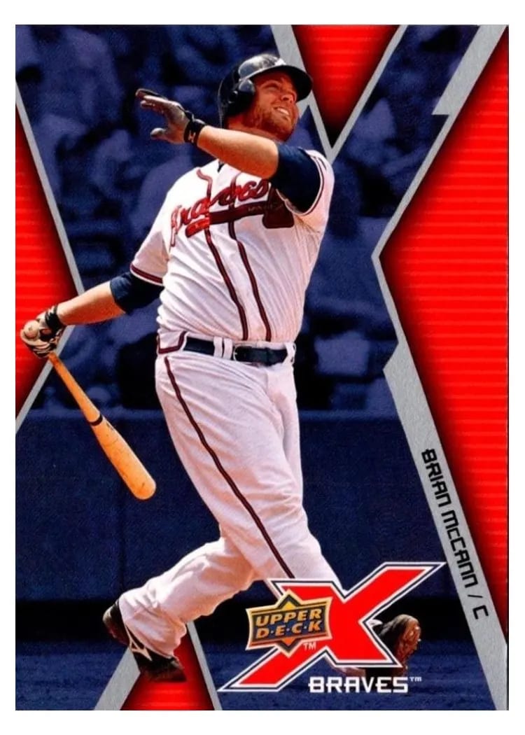 2009 Upper Deck X Brian McCann #5 card