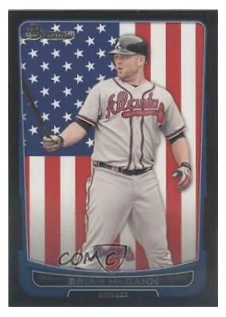 2012 Bowman Brian McCann #70 card