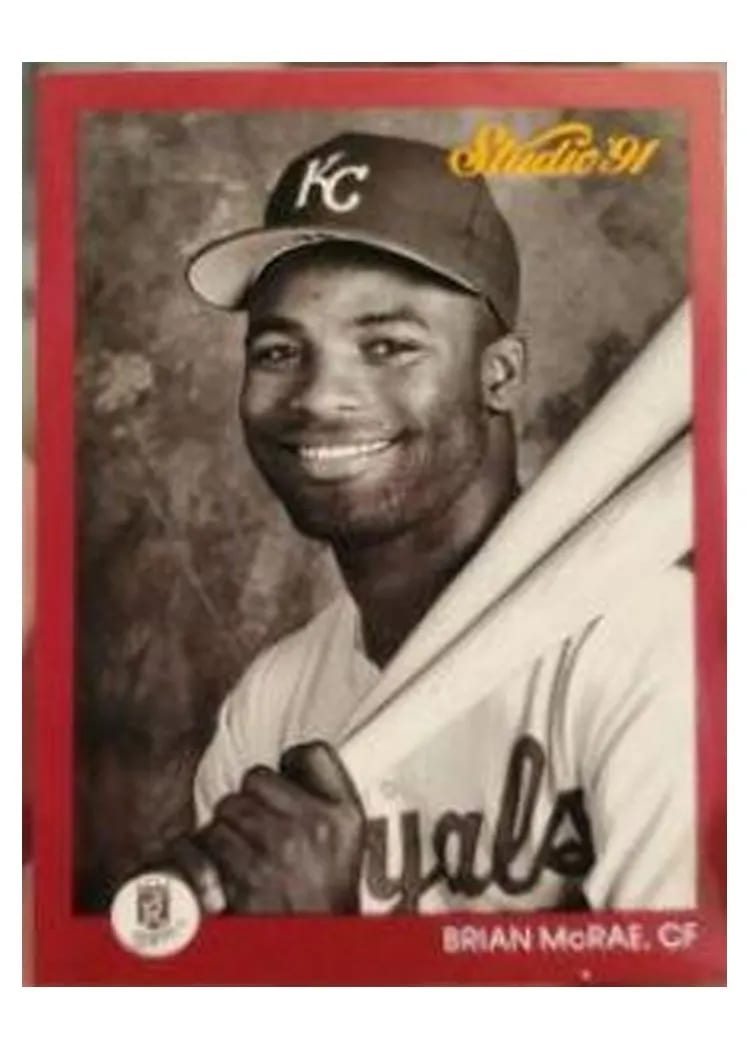 1991 Studio Brian McRae #68 card