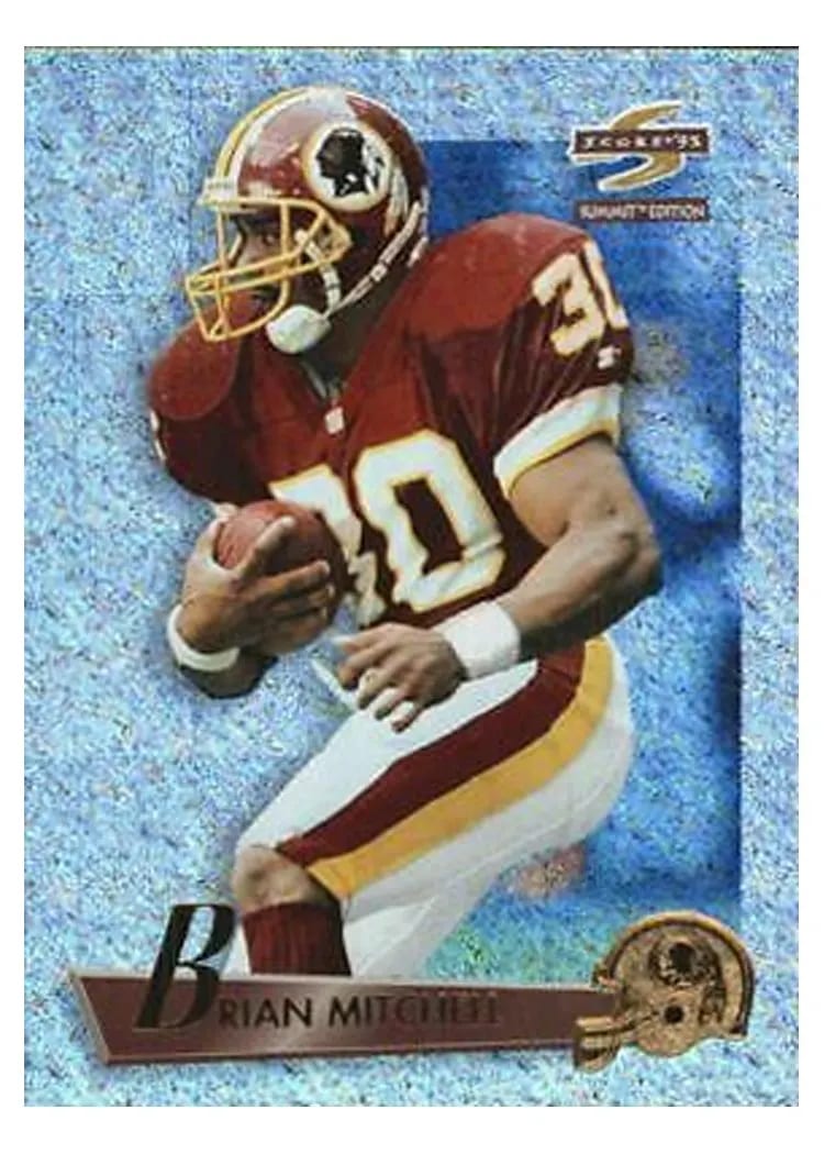 1995 Summit Brian Mitchell Ground Zero #45 card