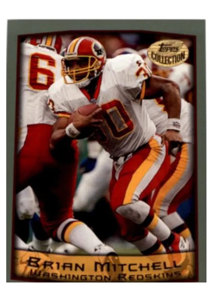 1999 Topps Brian Mitchell #67 card