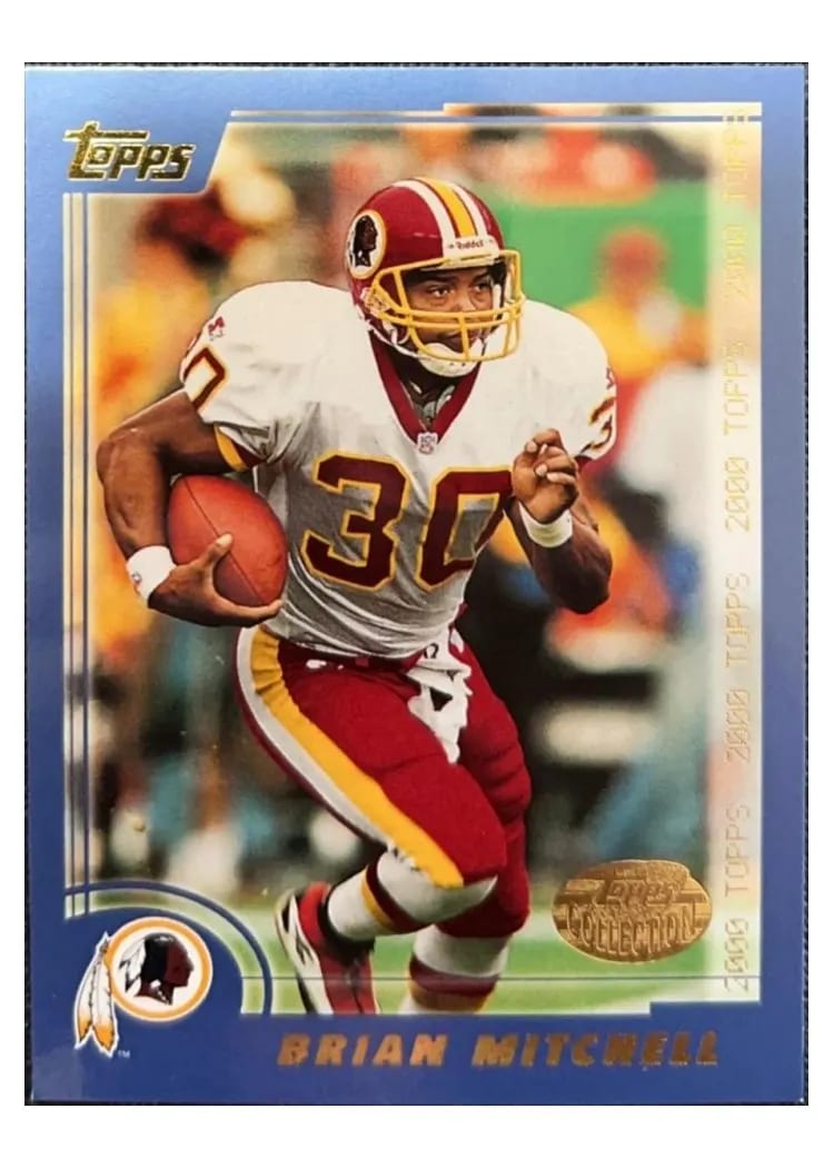 2000 Topps Brian Mitchell #24 card